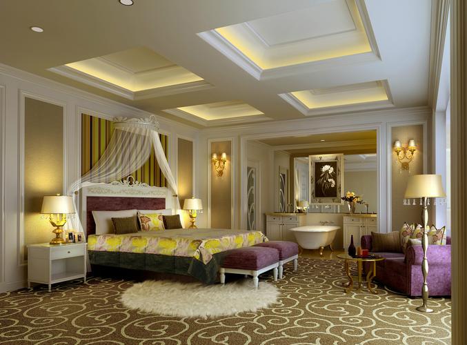 厂家套房系列可来图定制酒店家具欧式实木样式可选